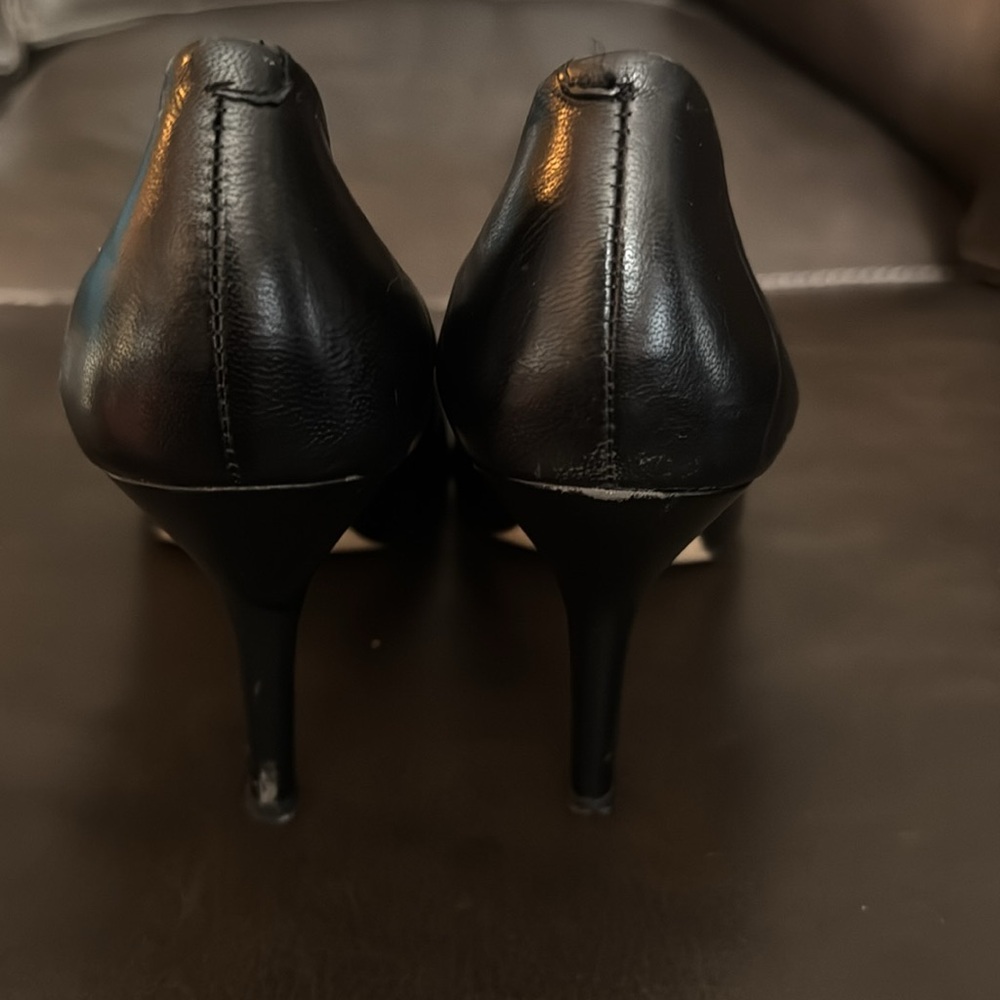 Nine West Black Stiletto Heels - Picture 3 of 7